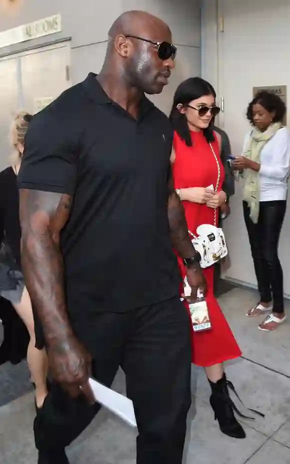 Kylie Jenner mit ihrem Bodyguard