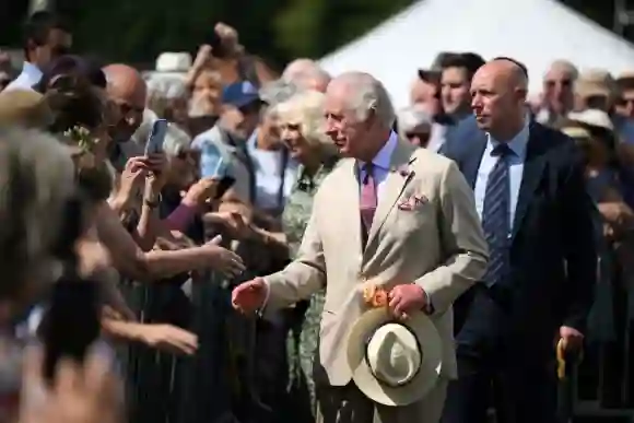 King Charles III And Queen Camilla Visit Sandringham Flower Show