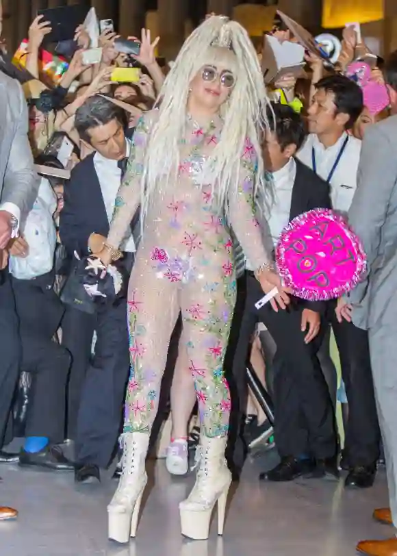 Lady Gaga sah nicht gut aus