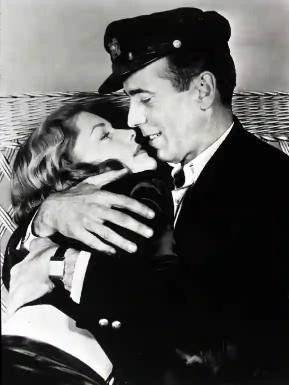 Lauren Bacall und Humphrey Bogart verliebten sich 1944 bei ihrem gemeinsamen Dreh zu „Haben und Nichthaben"