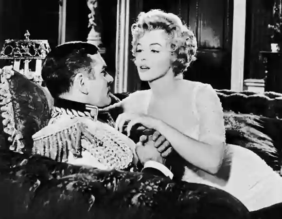 Laurence Olivier und Marilyn Monroe in „Der Prinz und die Tänzerin“