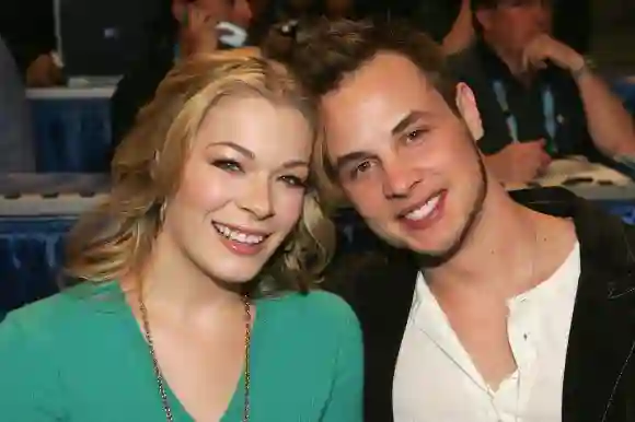 Leann Rimes und Dean Sheremet beim NBA All Star Game