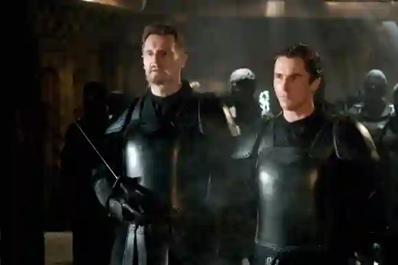 Christian Bale und Liam Neeson in „Batman Begins"