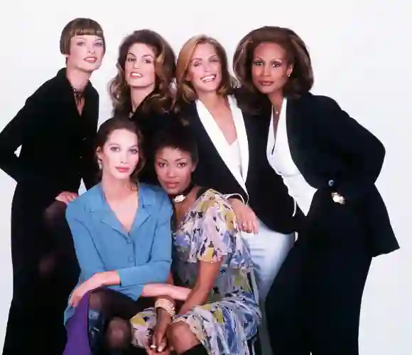 Linda Evangelista, Cindy Crawford, Lauren Hutton, Beverly Johnson, Christy Turlington und Naomi Campbell