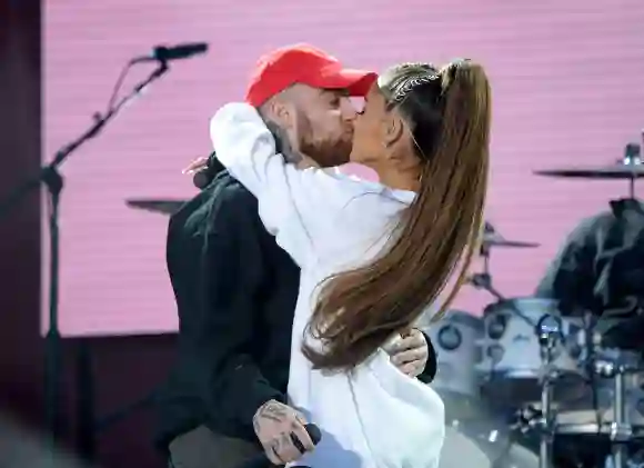 Mac Miller Ariana Grande Paar Kuss