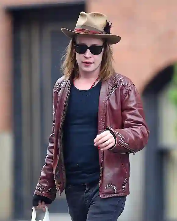 Macaulay Culkin in Manhattan