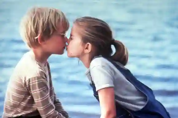 Anna Chlumsky und Macaulay Culkin in "My Girl" 1991