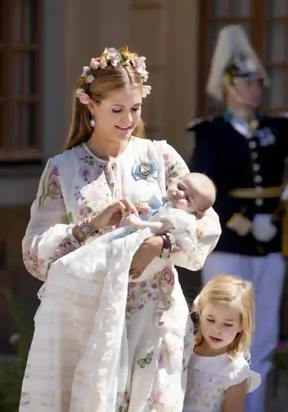 Madeleine von Schweden mit ihrer Tochter Prinzessin Adrienne