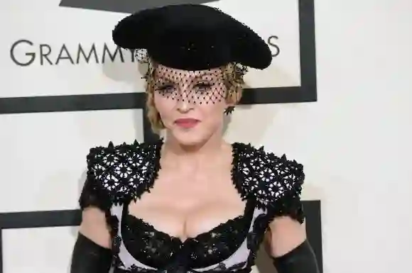 Madonna nimmt an der 57. jährlichen Grammy-Verleihung teil