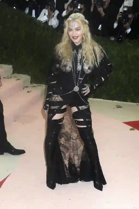 Madonna bei der Manus x Machina Fashion in an Age of Technology Costume Institute Gala im Metropoli
