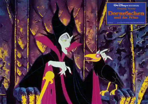 „Maleficent“ ist die böse Hexe im Märchen „Dornröschen“