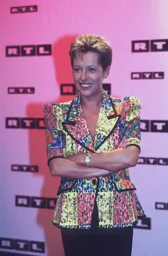 Moderatorin Margarethe Schreinemakers im Jahr 1996