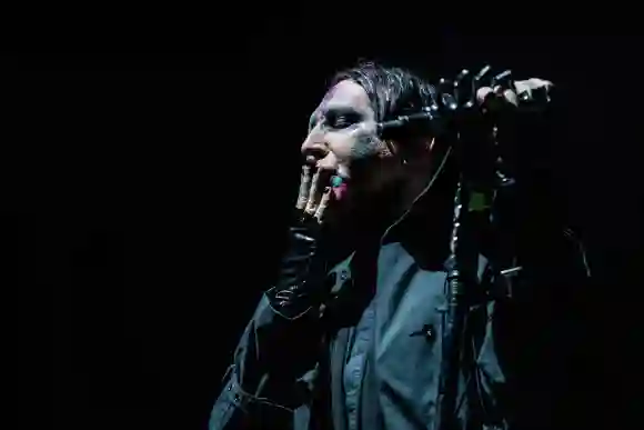 Schockrocker Marilyn Manson bei einem Konzert in Verona
