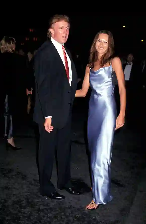 Melania und Donald Trump im Jahr 1998