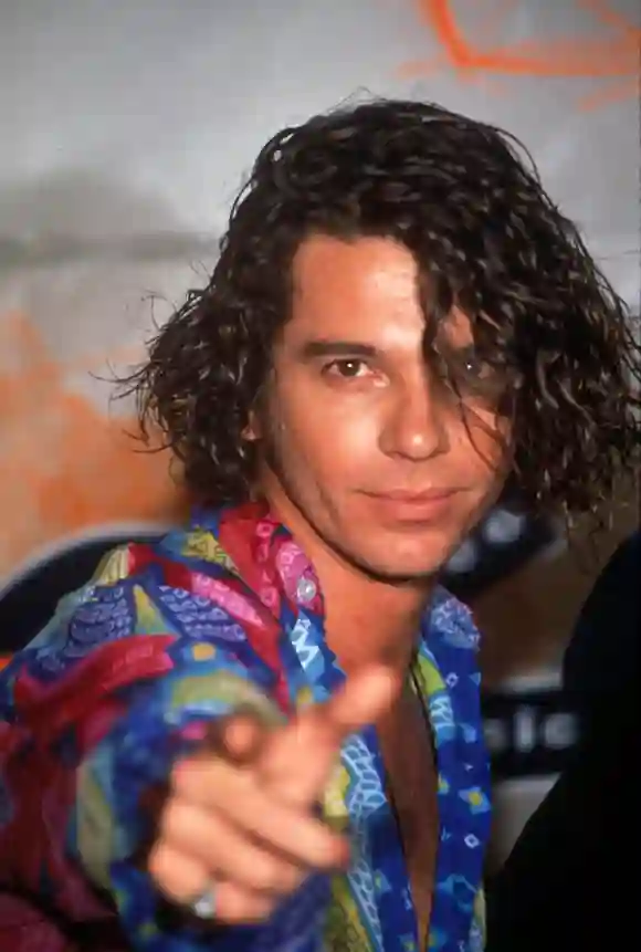 Michael Hutchence bei den MTV Music Awards 1990