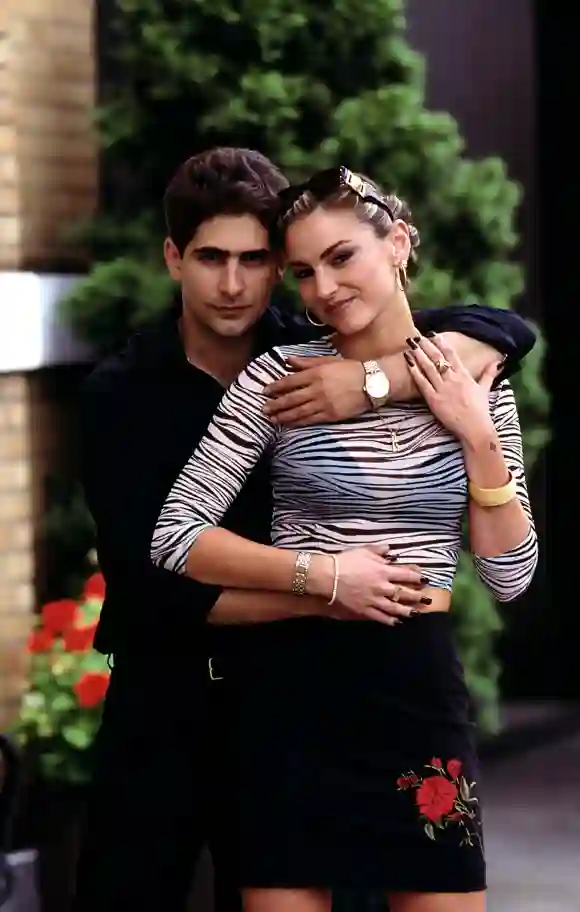 Michael Imperioli und Drea de Matteo in der Serie "Sopranos"