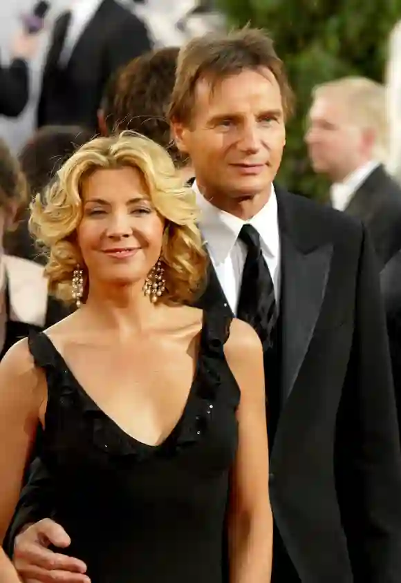 Natasha Richardson und Liam Neeson bei den Golden Globe Awards