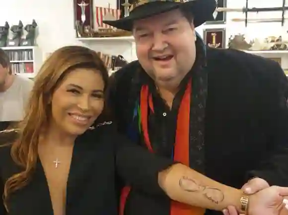 Patricia Blanco und Andreas Ellermann; Patricia Blanco Tattoo