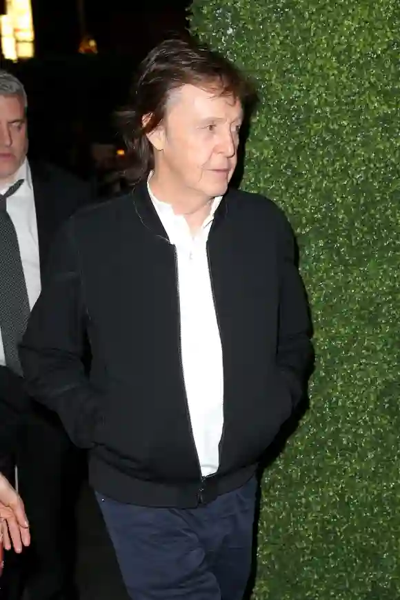 Paul Mccartney nach der Grammy-Verleihung im Jahr 2016