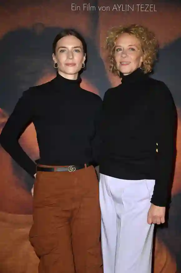Paula Riemann und ihre Mama Katja Riemann
