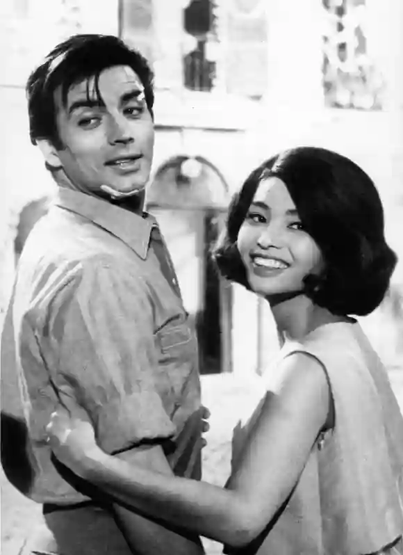 Pierre Brice und Akiko Wakabayashi