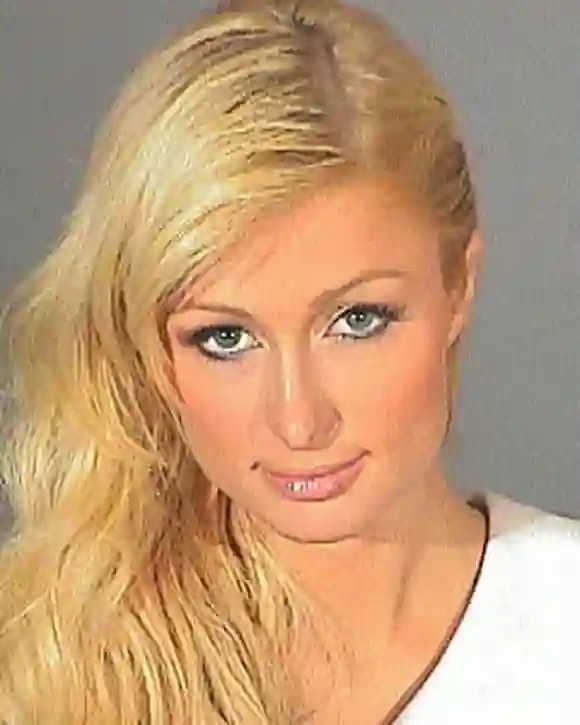 Polizeifoto von Paris Hilton