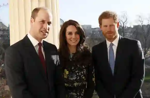 Prinz William, Herzogin Kate und Prinz Harry