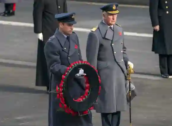Prinz William und König Charles III.