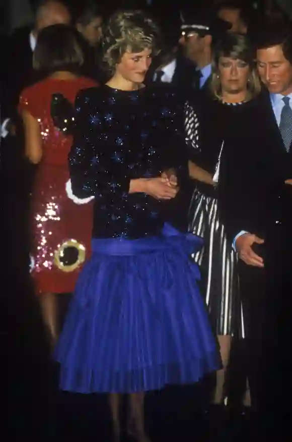 Lady Diana und König Charles III