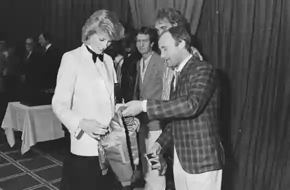 Lady Diana und Phil Collins