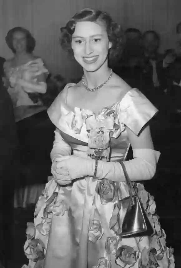 Prinzessin Margaret beim Ball der Victoria League im Hurlington Club in London