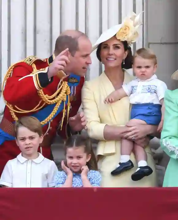 Prinz William, Prinzessin Kate, Prinz George, Prinzessin Charlotte, Prinz Louis