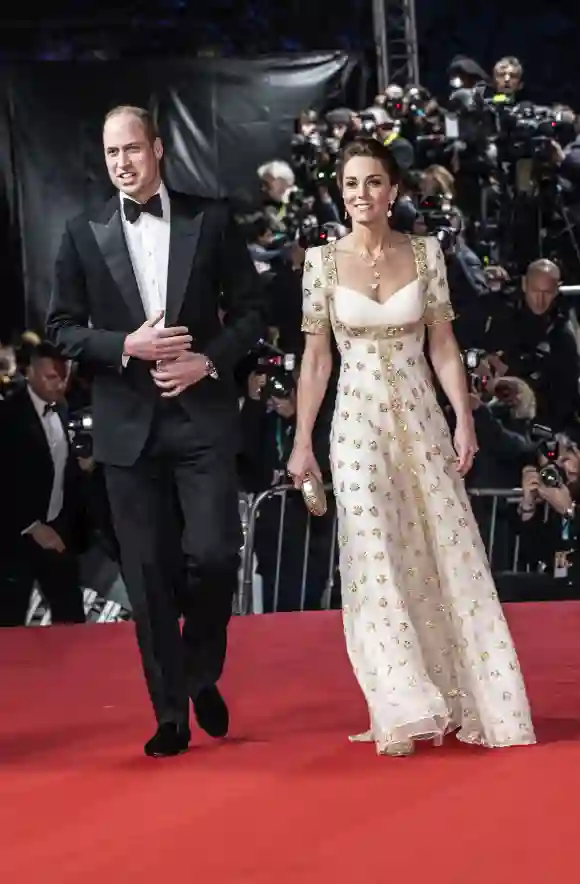 Herzogin Kate und Prinz William; BAFTA Awards 2020 Prinz William und Herzogin Kate