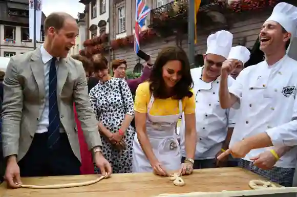 Prinz William und Herzogin Kate in Heidelberg