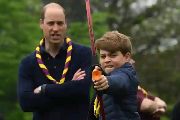 Prinz William und Prinz George