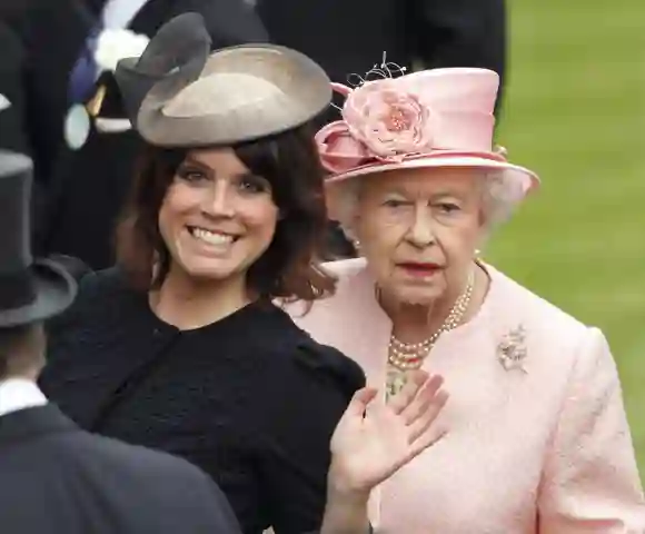 Prinzessin Eugenie und Königin Elisabeth II.