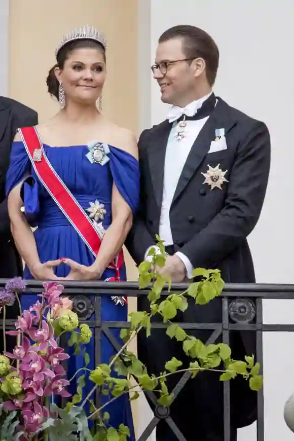 Prinzessin Victoria und Prinz Daniel bei den Feierlichkeiten zu Königin Sonjas und König Haralds Geburtstagen