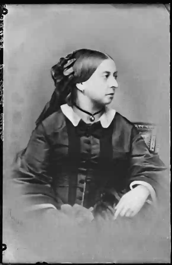 Queen Victoria in einem Foto von 1860 von Antoine Claudet
