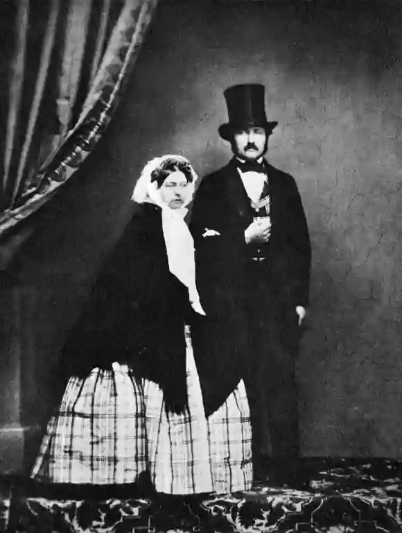 Queen Victoria und Prinz Albert im Jahr 1858