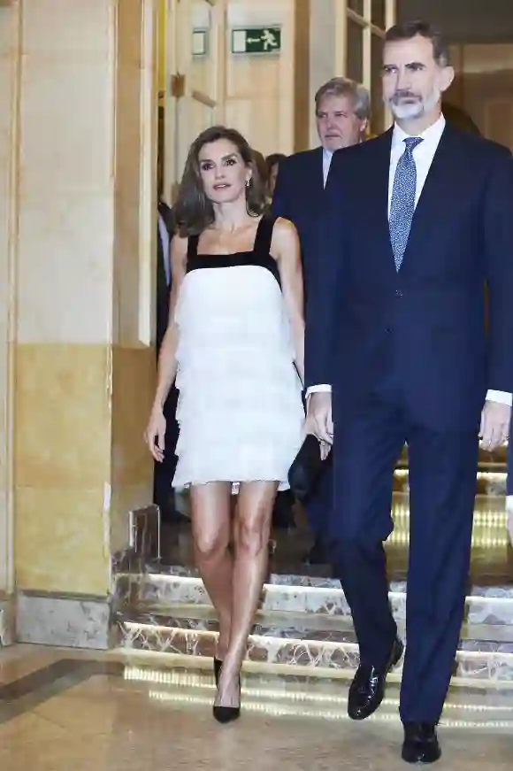 Königin Letizia und König Felipe