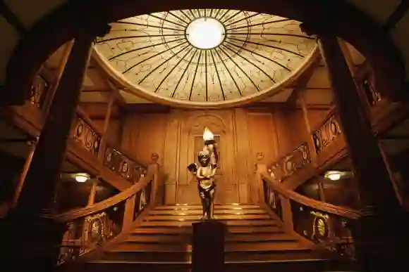 Replikat der „The Titanic's Grand Staircase"