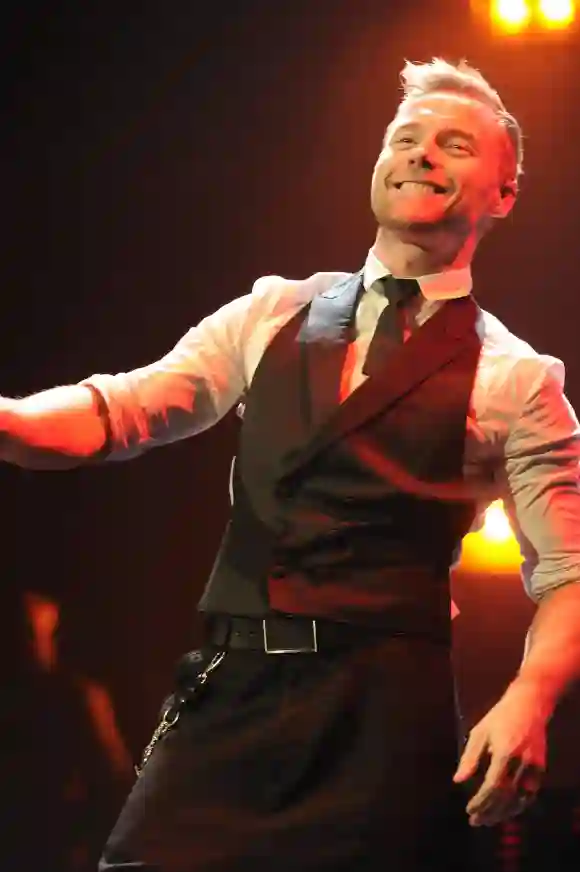Ronan Keating auf der Bühne der Royal Albert Hall in London 2010