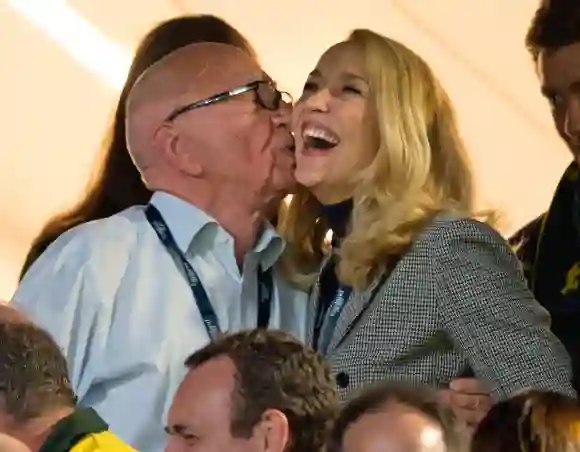 Medien-Mogul Rupert Murdoch und Jerry Hall sind ein Paar