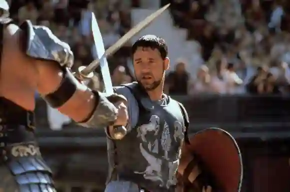 Russell Crowe alias „Maximus“ in „Gladiator“