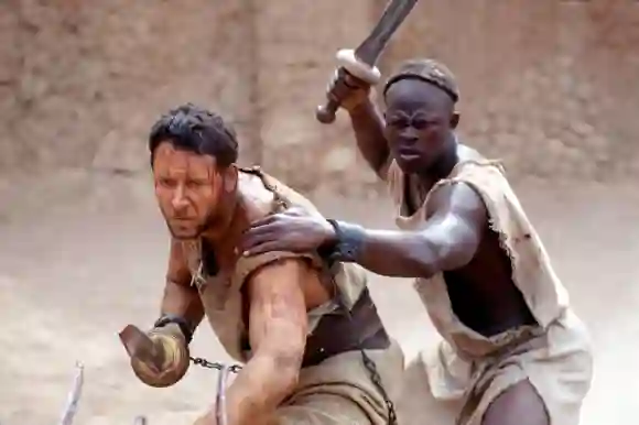 Russell Crowe als „Maximus Decimus Meridius “ in „Gladiator“