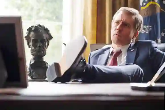 VICE, Sam Rockwell als George W. Bush, 2018. ph: Matt Kennedy / Annapurna Pictures /Courtesy Everett Collection (FSC:KV)