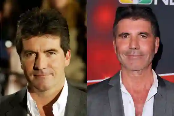 Simon Cowell früher vs. heute