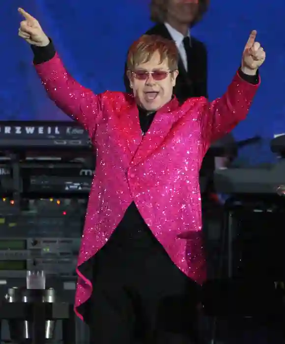 Elton John beim Buckingham Palace-Konzert der Königin 2012