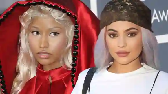 Nicki Minaj und Kylie Jenner sorgten mit ihren Outfits für Furore