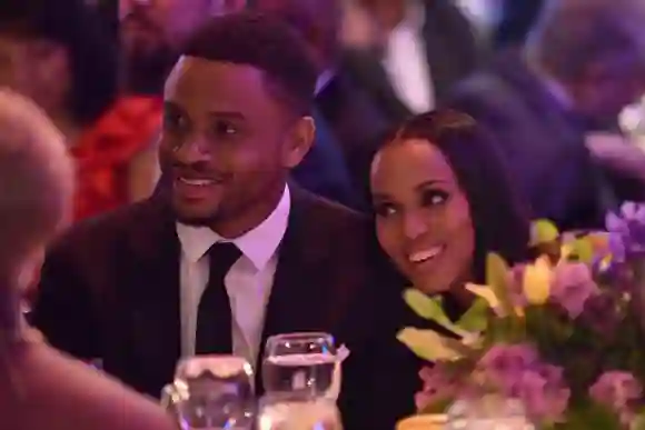 Nnamdi Asomugha und Kerry Washington